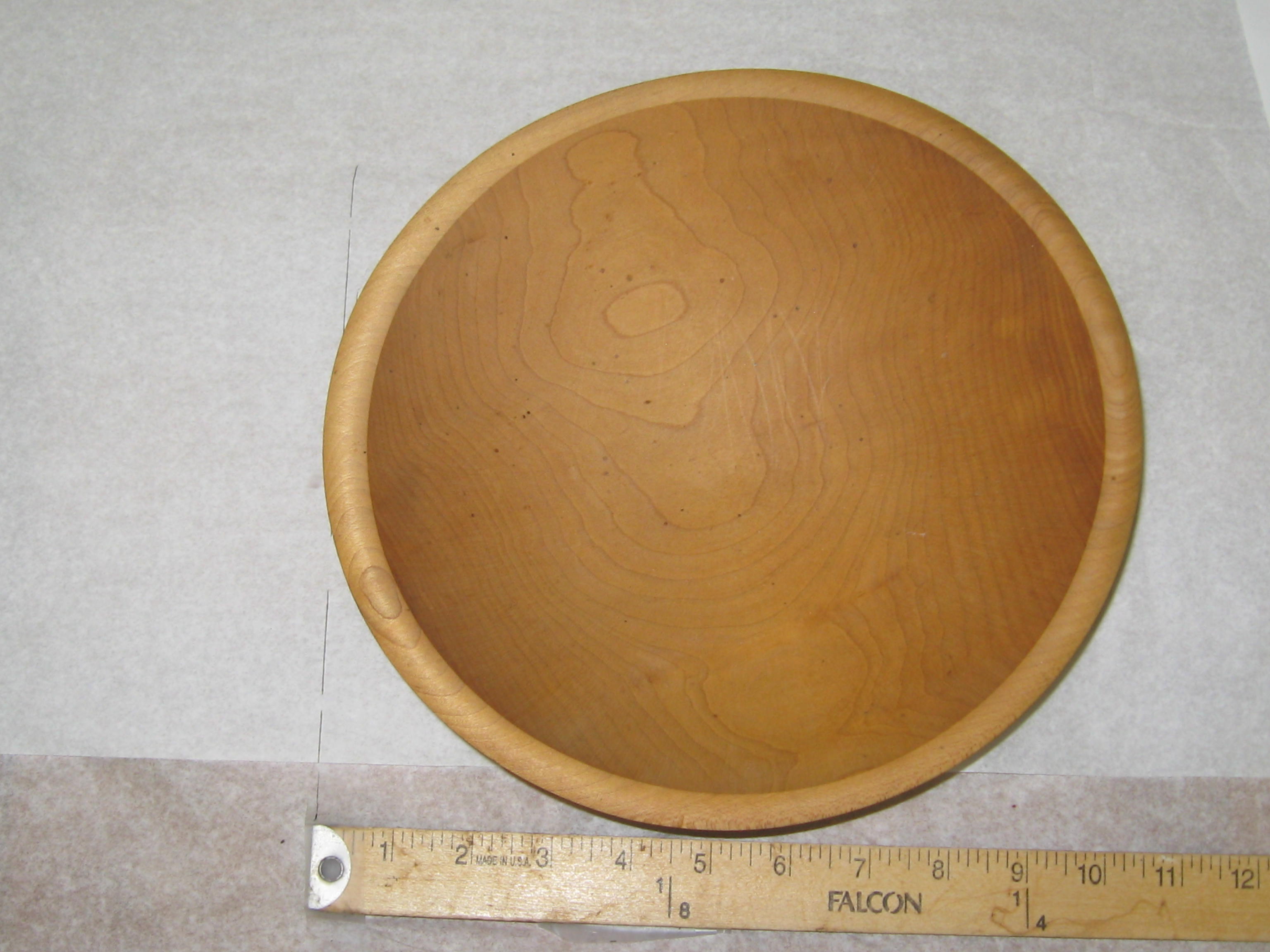 10" BEECH BOWL (1st Quality) - Click Image to Close